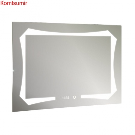 Зеркало Azario OTTO 800*600 сенсор выкл+часы Зеркало Azario OTTO 800*600 сенсор выкл+часы