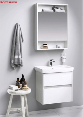 Тумба с раковиной Aqwella City 60 дуб канадский Тумба с раковиной Aqwella City 60 дуб канадский