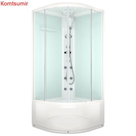 Душевая кабина Domani-Spa Delight 99high (90*90) c гидромассажем Душевая кабина Domani-Spa Delight 99high (90*90) c гидромассажем