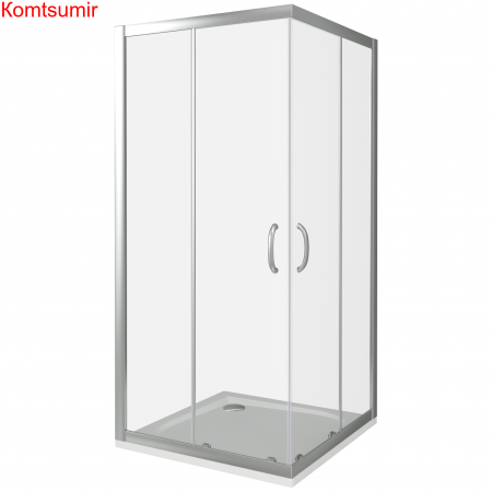 Душевой уголок поддон отдельно 80х80 квадратный Good Door Infinity CR-80-C-CH ИН00014 Душевой уголок поддон отдельно 80х80 квадратный Good Door Infinity CR-80-C-CH ИН00014
