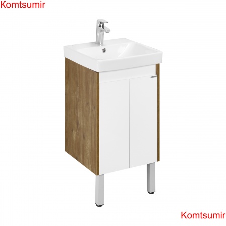 Тумба под раковину AQUATON Сканди 45 Doors универсальная, Белый/Дуб Рустикальный (1A278701SDZ90) Тумба под раковину AQUATON Сканди 45 Doors универсальная, Белый/Дуб Рустикальный (1A278701SDZ90)