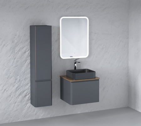 Пенал Morelle, подвесной антрацит Пенал Morelle, подвесной антрацит