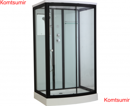 Timo Standart T-6615 Black душевая кабина (120*90*220), шт Timo Standart T-6615 Black душевая кабина (120*90*220), шт