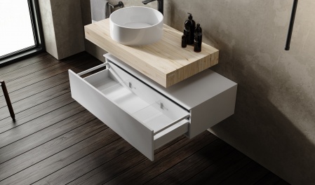 Тумба Modulare 80 подвесная Белая Тумба Modulare 80 подвесная Белая