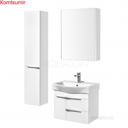 Зеркало-шкаф AQUATON Беверли 65 белый (1A237002BV010) Зеркало-шкаф AQUATON Беверли 65 белый (1A237002BV010)