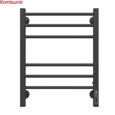 Сицилия П6 450х600 электро КС 9005 матовый  ( new встроен диммер) Полотенцесушитель TERMINUS Сицилия П6 450х600 электро КС 9005 матовый  ( new встроен диммер) Полотенцесушитель TERMINUS