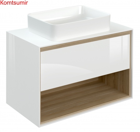 Тумба Cersanit LOUNA 80 со столешницей Тумба Cersanit LOUNA 80 со столешницей