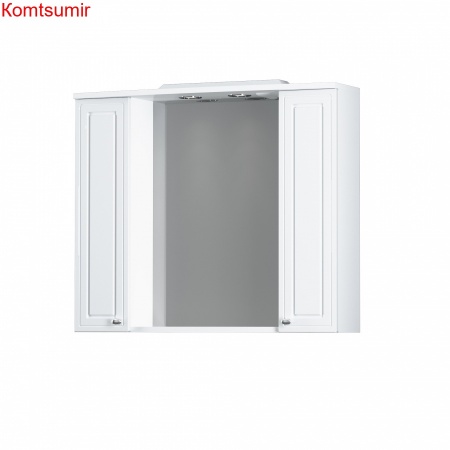 M41MPX0851WG Palace One, зеркало, частично зеркальный шкаф, 85 см, с подсветкой, белый, глянец M41MPX0851WG Palace One, зеркало, частично зеркальный шкаф, 85 см, с подсветкой, белый, глянец