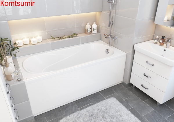 Ванна акриловая Santek КАСАБЛАНКА XL прямоугольная 180x80 Ванна акриловая Santek КАСАБЛАНКА XL прямоугольная 180x80