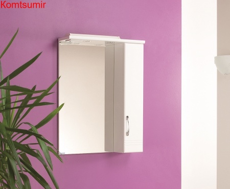 Зеркало-шкаф AQUATON ОНДА-60 правый, белый (1A009802ON01R) Зеркало-шкаф AQUATON ОНДА-60 правый, белый (1A009802ON01R)