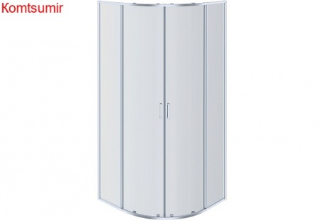 Aquatek Душевой уголок 1/4 круга, двери раздвижные 200х100x100, хром Aquatek Душевой уголок 1/4 круга, двери раздвижные 200х100x100, хром