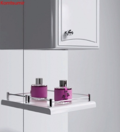 Тумба с раковиной Aqwella Барселона Люкс 65 с бельевой корзиной Тумба с раковиной Aqwella Барселона Люкс 65 с бельевой корзиной