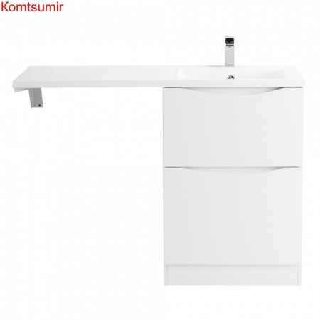 База под раковину напольная BelBagno LAVANDERIA-580/1200-2C-PIA-BL Bianco Lucido База под раковину напольная BelBagno LAVANDERIA-580/1200-2C-PIA-BL Bianco Lucido