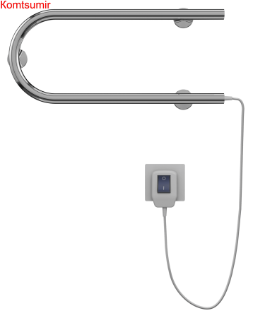 Электро 25 П-обр 600х200 Полотенцесушитель  TERMINUS Электро 25 П-обр 600х200 Полотенцесушитель  TERMINUS