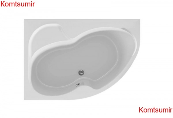 Акриловая ванна 1Marka Aura 150x105 L Акриловая ванна 1Marka Aura 150x105 L