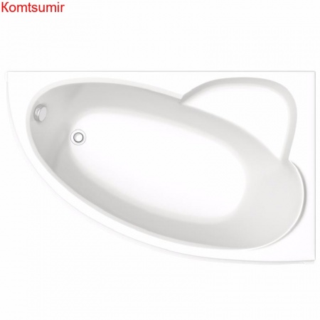 Ванна из искусственного камня Сastone Диана L/R 159x98 Ванна из искусственного камня Сastone Диана L/R 159x98