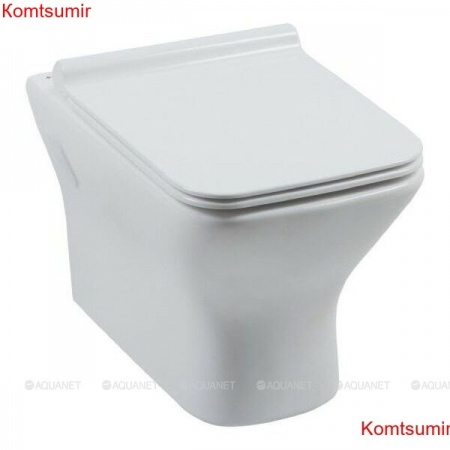 Унитаз подвесной Aquanet Rimless Cube-W CL-12248D Унитаз подвесной Aquanet Rimless Cube-W CL-12248D