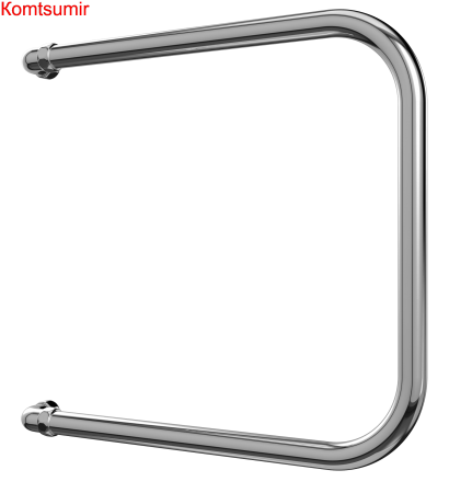 П-обр AISI 32х2 500х400 Полотенцесушитель  TERMINUS П-обр AISI 32х2 500х400 Полотенцесушитель  TERMINUS