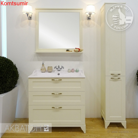 Тумба под раковину AQUATON Леон 80 Н напольная, дуб бежевый (1A187801LBPR0) Тумба под раковину AQUATON Леон 80 Н напольная, дуб бежевый (1A187801LBPR0)