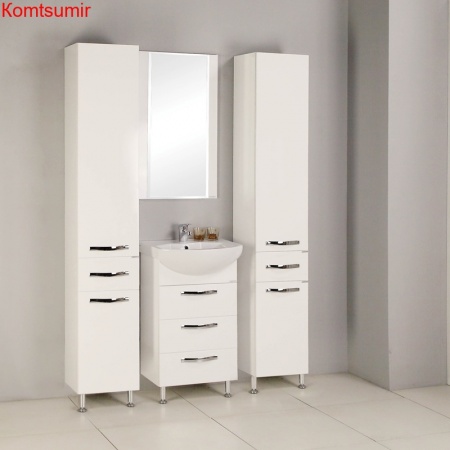 Зеркало AQUATON Ария 50 белое (1A140102AA010) Зеркало AQUATON Ария 50 белое (1A140102AA010)