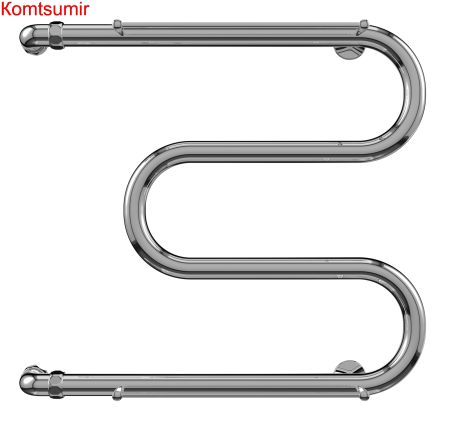 М-обр с/п AISI 32х2 600х600 Полотенцесушитель  TERMINUS М-обр с/п AISI 32х2 600х600 Полотенцесушитель  TERMINUS