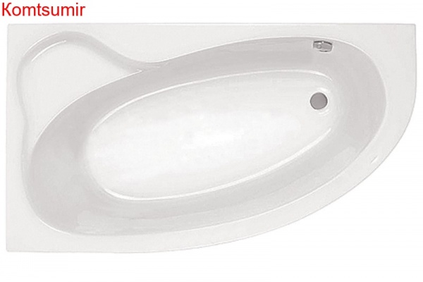 Ванна акриловая Santek Эдера Асимметричная 170х110, левосторонняя, белая Ванна акриловая Santek Эдера Асимметричная 170х110, левосторонняя, белая