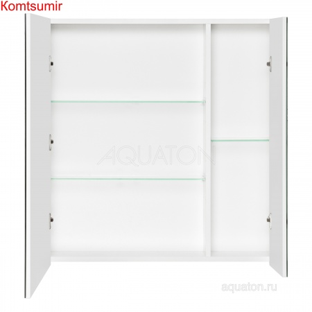 Зеркало-шкаф AQUATON Беверли 80 белый (1A237102BV010) Зеркало-шкаф AQUATON Беверли 80 белый (1A237102BV010)