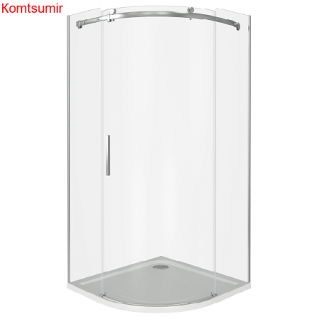 Душевой уголок поддон отдельно 90х90 угловой (четверть круга) Good Door Galaxy R-90-C-CH ГЛ00006 Душевой уголок поддон отдельно 90х90 угловой (четверть круга) Good Door Galaxy R-90-C-CH ГЛ00006
