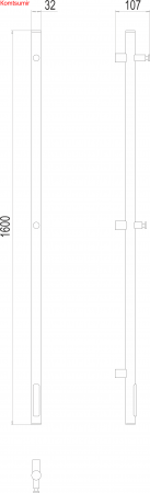 Стойка электро UNO круг1600 Стойка электро UNO круг1600