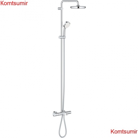 Душевая колонна Grohe Tempesta Cosmopolitan System  с термостатом Хром (26223001) Душевая колонна Grohe Tempesta Cosmopolitan System  с термостатом Хром (26223001)