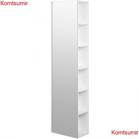 Шкаф пенал Aquaton Сканди 40 с зеркалом, подвесной, белый (1A253403SD010) Шкаф пенал Aquaton Сканди 40 с зеркалом, подвесной, белый (1A253403SD010)