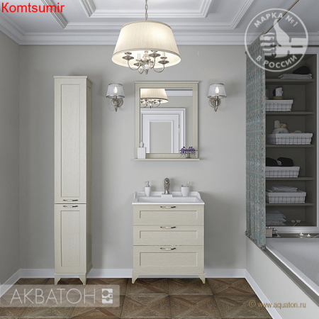 Зеркало AQUATON Леон 65 дуб бежевый (1A187102LBPR0) Зеркало AQUATON Леон 65 дуб бежевый (1A187102LBPR0)