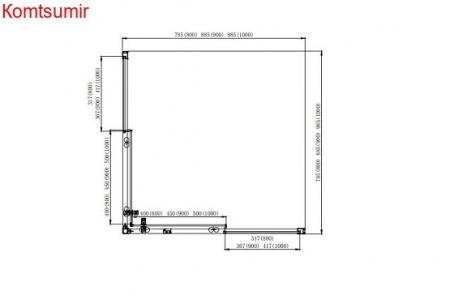 Aquatek Душевой уголок квадратный, двери раздвижные 200х90x90, хром Aquatek Душевой уголок квадратный, двери раздвижные 200х90x90, хром