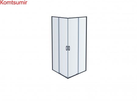 Aquatek Душевой уголок квадратный, двери раздвижные 900x900x2000 профиль черный, стекло прозрачное Aquatek Душевой уголок квадратный, двери раздвижные 900x900x2000 профиль черный, стекло прозрачное