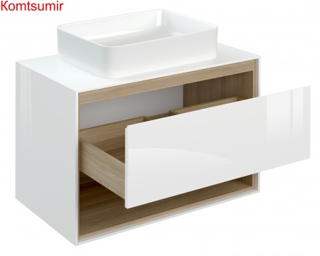 Тумба Cersanit LOUNA 80 со столешницей Тумба Cersanit LOUNA 80 со столешницей