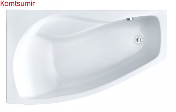 Ванна акриловая Santek МАЙОРКА XL асимметричная 160х95 левосторонняя белая Ванна акриловая Santek МАЙОРКА XL асимметричная 160х95 левосторонняя белая