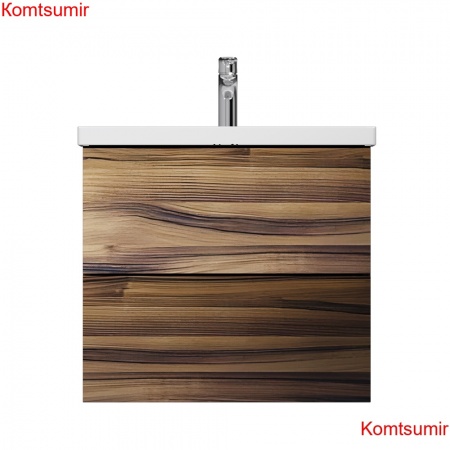 M90FHX0602HF Gem, База под раковину, подвесная, 60 см, 2 ящика, цвет: орех M90FHX0602HF Gem, База под раковину, подвесная, 60 см, 2 ящика, цвет: орех